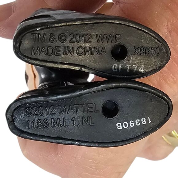 WWE AJ Styles Action Figure Wrestling 6.5" Wrestler Elite Top Picks 2012 Mattel - Picture 10 of 11